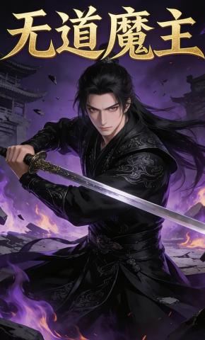 短剧《无道魔主》海报