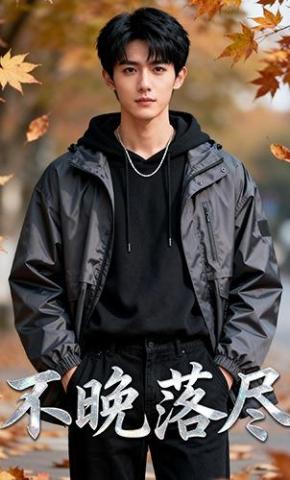 短剧《不晚落尽》海报