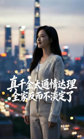 短剧《真千金太通情达理，全家反而不淡定了》海报