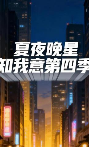 短剧《夏夜晚星知我意第四季》海报