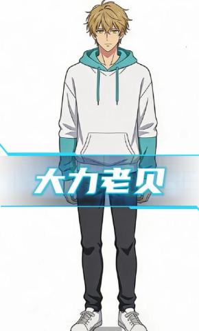 短剧《大力老贝》海报