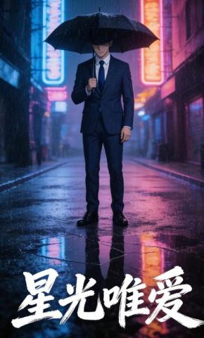 短剧《星光唯爱》海报