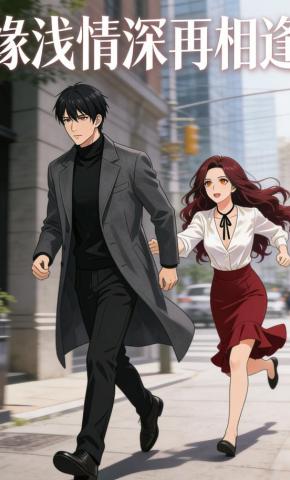 短剧《缘浅情深再相逢》海报