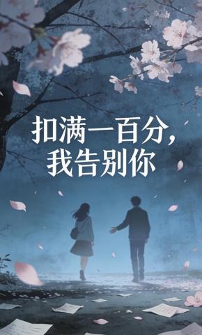 短剧《扣满一百分，我告别你》海报