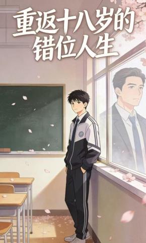 短剧《重返十八岁的错位人生》海报