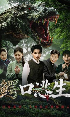 短剧《鳄口逃生》海报