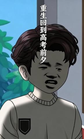 短剧《重生回到高考前夕》海报