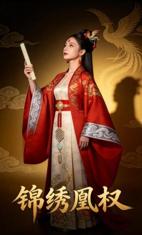 短剧《锦绣凰权》海报