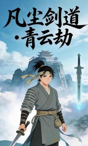 短剧《凡尘剑道·青云劫》海报