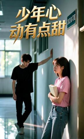 短剧《少年心动有点甜》海报