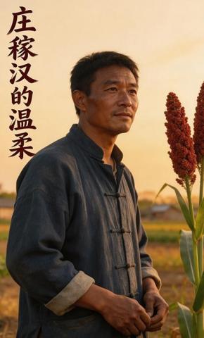 短剧《庄稼汉的温柔》海报