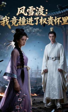 短剧《风雪渡：我竟撞进了权贵怀里》海报