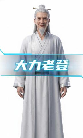 短剧《大力老登》海报