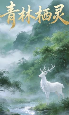 短剧《青林栖灵》海报