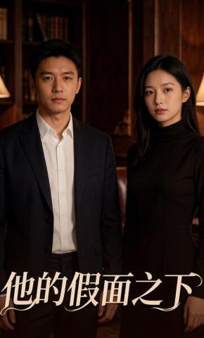 短剧《他的假面之下》海报