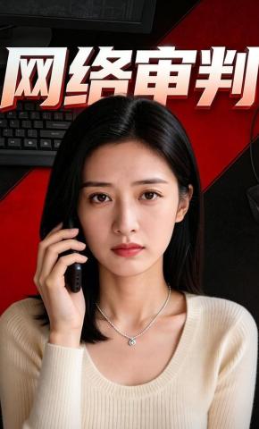 短剧《网络审判》海报