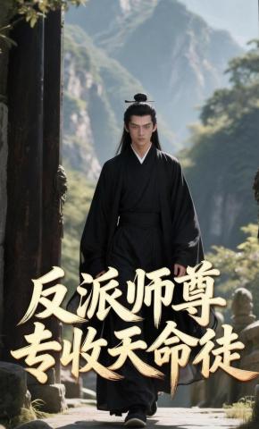 短剧《反派师尊专收天命徒》海报