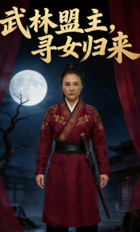 短剧《武林盟主，寻女归来》海报