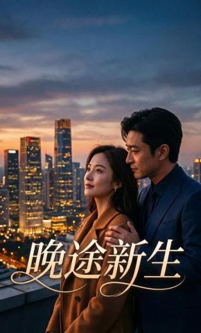 短剧《晚途新生》海报