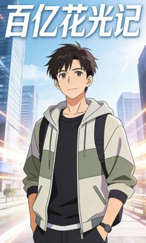 短剧《百亿花光记》海报