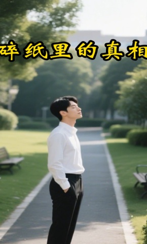 短剧《碎纸里的真相》海报