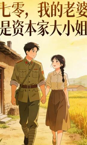 短剧《七零，我的老婆是资本家大小姐》海报
