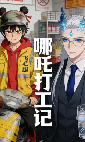 短剧《哪吒打工记》海报