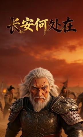 短剧《长安何处在》海报