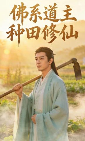 短剧《佛系道主种田修仙》海报