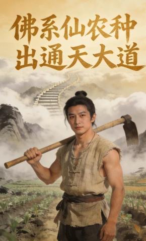 短剧《佛系仙农种出通天大道》海报