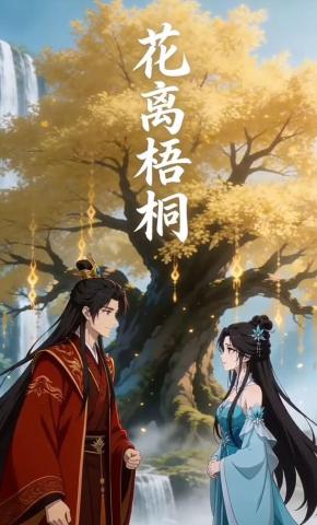 短剧《花离梧桐》海报