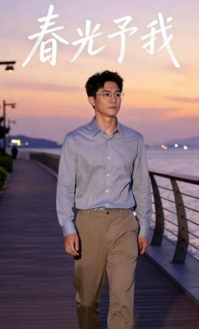 短剧《春光予我》海报