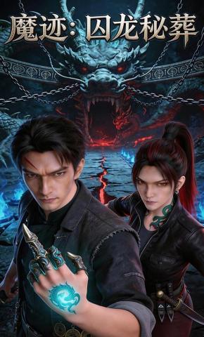 短剧《魔迹:囚龙秘葬》海报