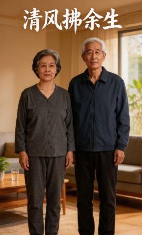 短剧《清风拂余生》海报