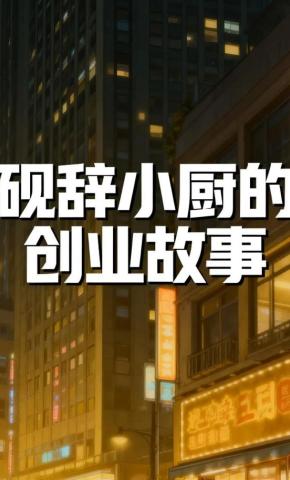 短剧《砚辞小厨的创业故事》海报