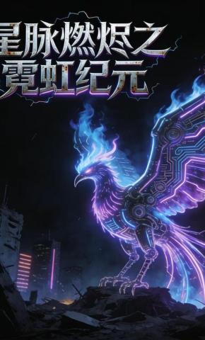 短剧《星脉燃烬之霓虹纪元》海报