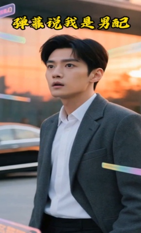 短剧《弹幕说我是男配》海报