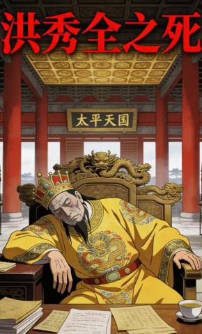 短剧《洪秀全之死》海报