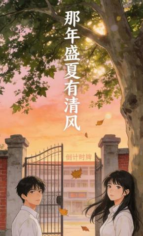 短剧《那年盛夏有清风》海报