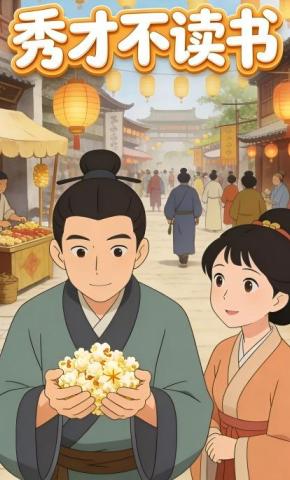 短剧《秀才不读书》海报