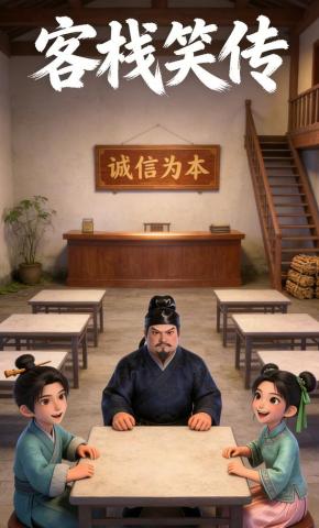 短剧《客栈笑传》海报