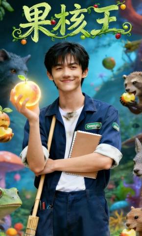 短剧《果核王》海报