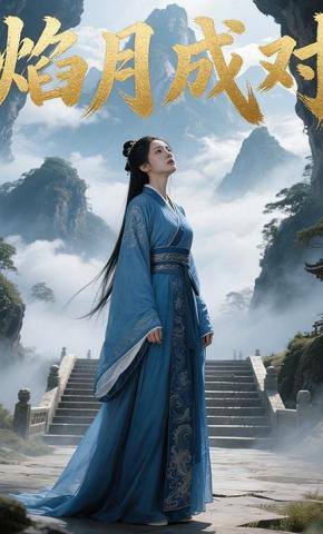 短剧《焰月成对》海报