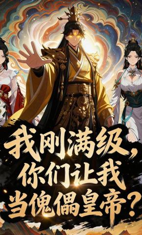 短剧《我刚满级，你们让我当傀儡皇帝？》海报