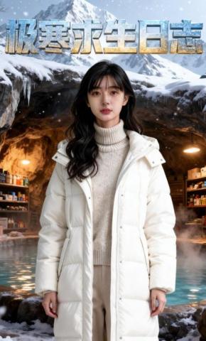 短剧《极寒求生日志》海报