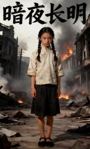 短剧《暗夜长明》海报