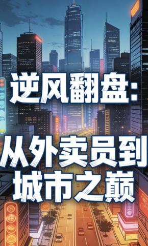 短剧《逆风翻盘：从外卖员到城市之巅》海报