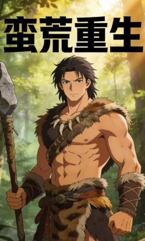 短剧《蛮荒重生》海报