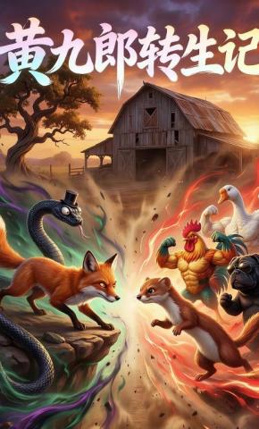 短剧《黄九郎转生记》海报