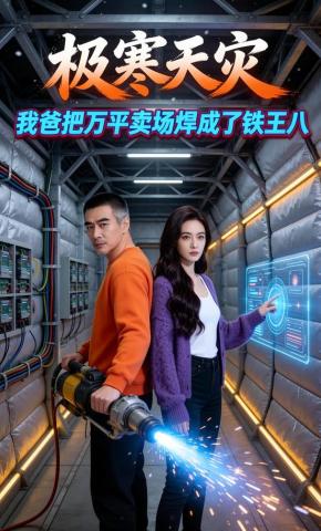 短剧《极寒天灾：我爸把万平卖场焊成了铁王八》海报